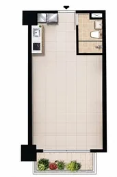 基隆市調和街頂樓景觀宅 - 室內格局圖